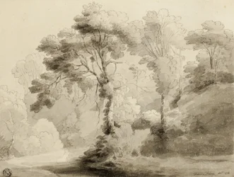 Paesaggio boscoso, 1774