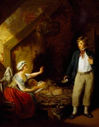 Il ritorno del marinaio, dipinto di Francis Wheatley