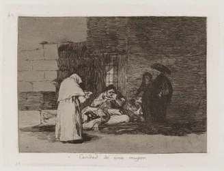 Caridad de una muger (Una donna)