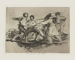 Con ragione? senza di essa., tav. 2 dalla serie Los desastres de la guerra (I disastri della guerra)