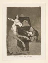 Ni mas ni menos, tav. 41 dalla serie Los caprichos