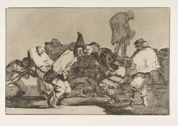 Tavola 14 dai Disparates: Follia di Carnevale, ca. 1816-23 pubblicato 1864