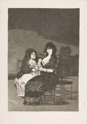 Tavola 15 da Los Caprichos: Buoni Consigli, 1799