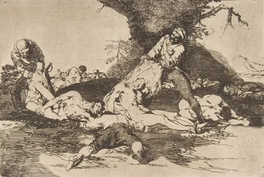 Tavola 16 da I disastri della guerra Los Desastres de La Guerra: Loro..., 1810 pubblicato 1863