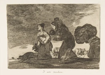 Tavola 45 da I Disastri della Guerra: E..., 1810 pubblicato 1863