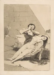 Tavola 9 da Los Caprichos: Tantalo, 1799
