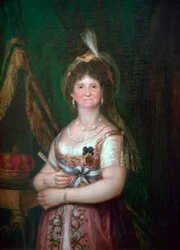 Ritratto della regina Maria Luisa, XVIII secolo