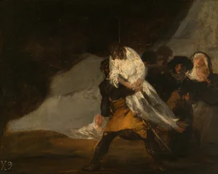 Il monaco impiccato, ca. 1810