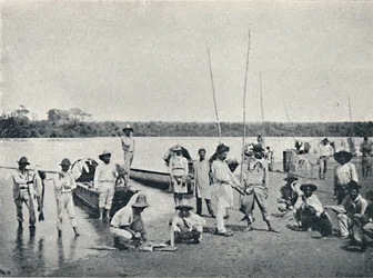 Pesca nel Rio Grande, 1895