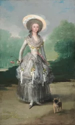 La marchesa di Pontejos, 1786 circa (olio su tela)