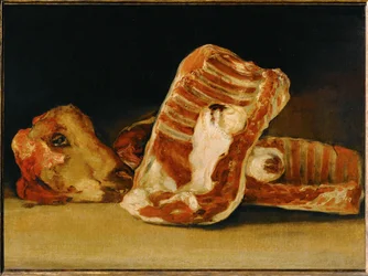 Nature Morte a la tete de mouton - Natura morta con testa di pecora ...