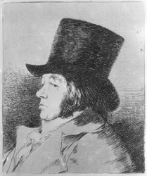 Francisco Goya y Lucientes, pittore, tavola 1 della serie “Los Caprichos”