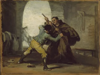 Frate Pedro strappa il fucile a El Maragato, c.1806