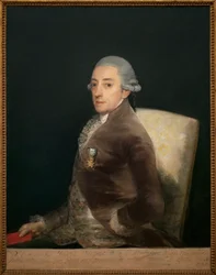 Ritratto di Don Bernardo de Iriarte (1735-1814). Dipinto di Francisco de Goya (1746-1828), olio su tela