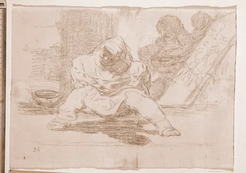 I disastri della guerra: Che follia! (disegno preparatorio)