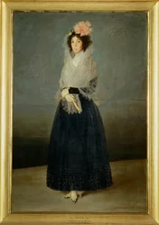 La contessa del Carpio, marchesa de la Solana Dipinto verso il 1795, anno della sua morte ...