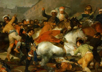 Il 2 maggio 1808 a Madrid: la carica dei ... (dipinto su tela)