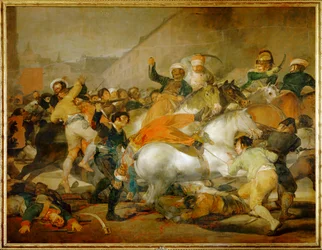 Il 2 maggio 1808 a Madrid: la carica dei (dipinto su tela)