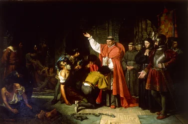 La liberazione dei prigionieri cristiani di Orano da parte del cardinale Cisneros, 1869