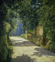 Il granaio e il carro – 1944 – 100X90 CM