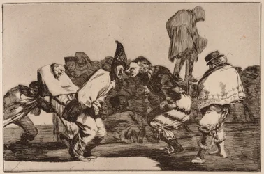 "Follia di Carnevale" (Disparate de carnaval), dalla serie "Los Disparates"