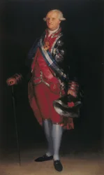 Carlo IV in uniforme da colonnello delle Guardias de Corps, 1800