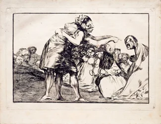 Follia Disordinata dalla serie Los Disparates Follies, 1815-1819