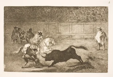 Un cavaliere spagnolo spezza lance corte con l