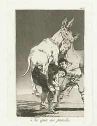 Tu che non puoi (Los Caprichos)