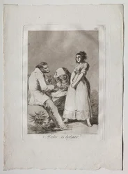 Ochenta Caprichos: È meglio essere pigri, 1793-1798
