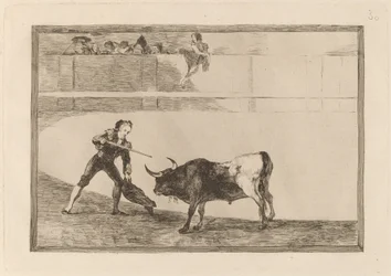 Pedro Romero uccide il toro fermo