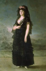 Ritratto di Maria Lusia con mantiglia