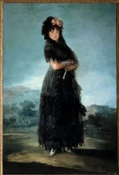 Ritratto in piedi di Mariana Waldstein, Marchesa di Santa Cruz