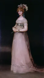 Ritratto di Maria Teresa de Bourbon y Vallabriga, la Contessa di Chinchon, c.1801
