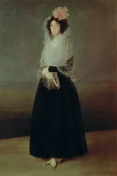 Ritratto della contessa di Carpio (1757-95), marchesa de la Solana, circa 1793