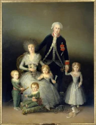 Il Duca di Osuna, Pedro de Alcantara e la sua famiglia, dipinto di Francisco de Goya y Lucientes (1746-1828). 1788. Madrid, Museo del Prado