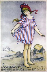 Manifesto pubblicitario per il Prestito nazionale 1920, Banque de Paris et des Pays-Bas