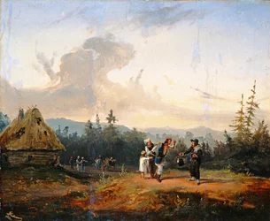Discussioni con il mercante ebreo, 1853