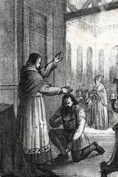 Incontro tra Papa Paolo III e Carlo V a Rocca di Busseto nel 1543
