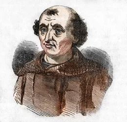 Ritratto di Arnaldo da Brescia, da Misteri del Vaticano di Franco Mistrali