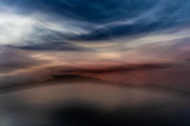 Riflesso etereo nel cielo