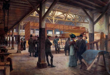 Officina dei fratelli Gabriel e Charles Voisin (1880-1973 e 1882-1912), pionieri dell