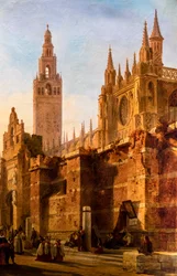 Processione del Corpus Domini davanti alla Cattedrale di Siviglia