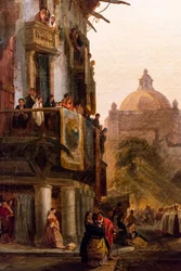 Processione del Corpus Domini davanti alla Cattedrale di Siviglia