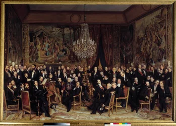 Sera al Louvre con il Conte di Nieuwerkerke