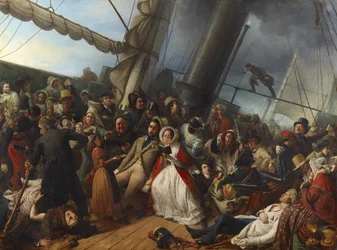 Mal di mare su una corvetta inglese