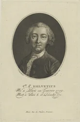 Ritratto di Claude Adrien Helvétius 1715-1771, c. 1800