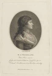 Ritratto di Madame Roland 1754-1793, c. 1800