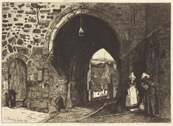 La porta di Saint-Malo a Dinan
