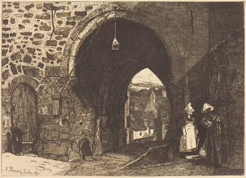 La porta di Saint-Malo a Dinan